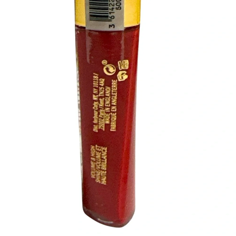 Rimmel London Stay‎ Plumped Lip Gloss - Saucy Red 500
